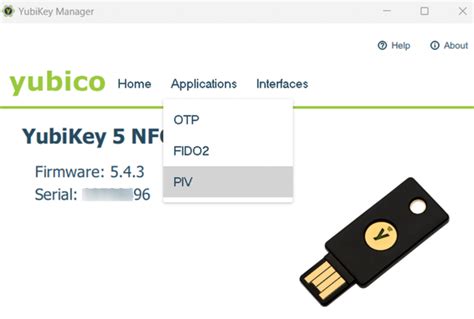 yubikey fido piv smart card chrome|yubikey authenticator guid.